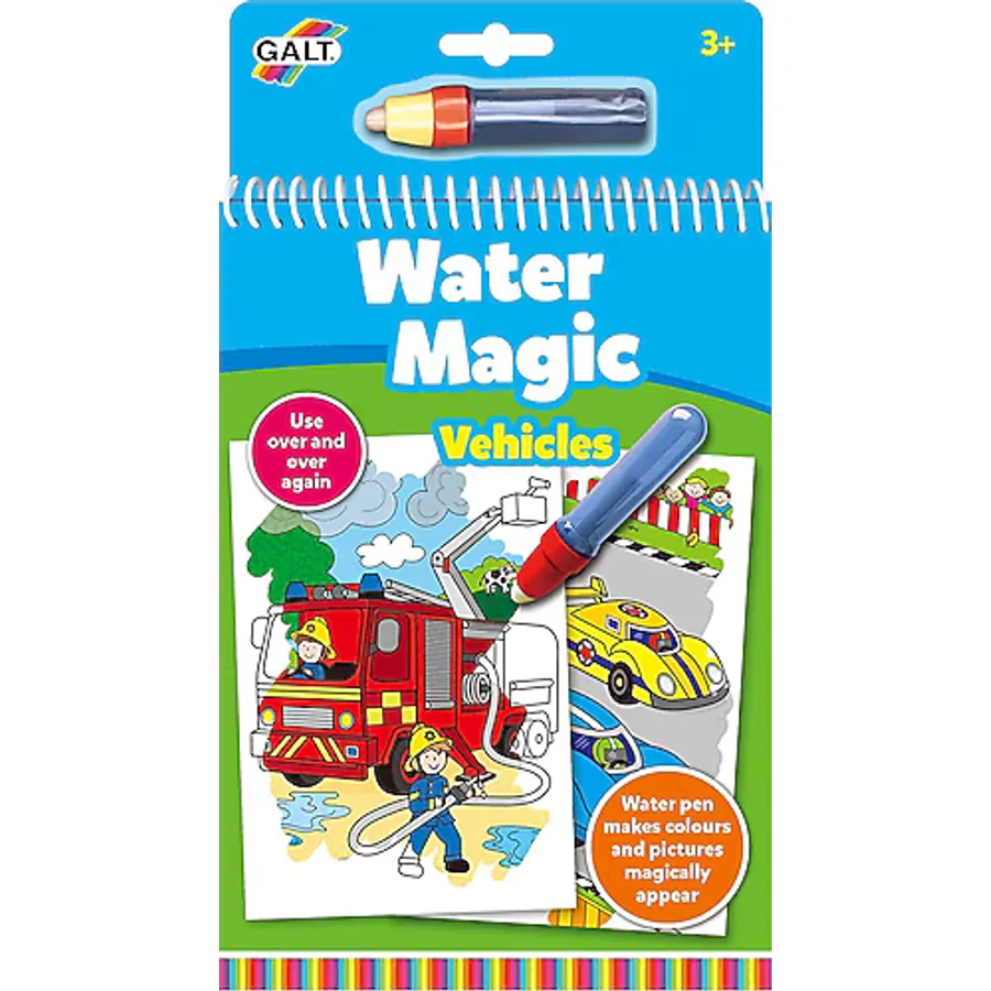 Galt Water Magic Taşıtlar Sihirli Boyama Kitabı