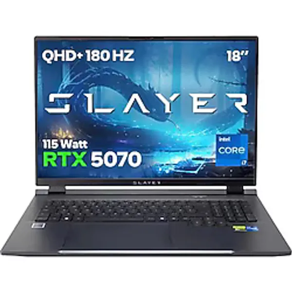 Game Garaj Slayer X7T XL-5070 C2 Intel Core I7 14650HX 32GB Ram 1tb SSD RTX5070 18" 180Hz Qhd+ IPS Freedos Oyuncu Laptop - 1 TB - 32 GB