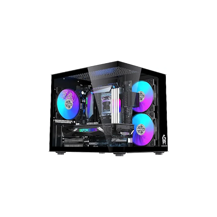 Game Master GM-X1 RGB Fanlı Siyah Micro ATX Oyuncu Kasası