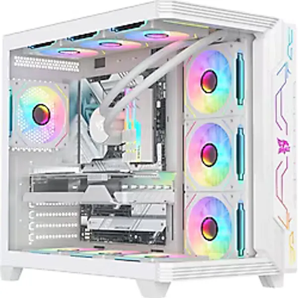 Gameagle Storm Bilgisayar Kasası / 850W + 80 Power / 360 Mm Sıvı Soğutma Dereceli (Beyaz)