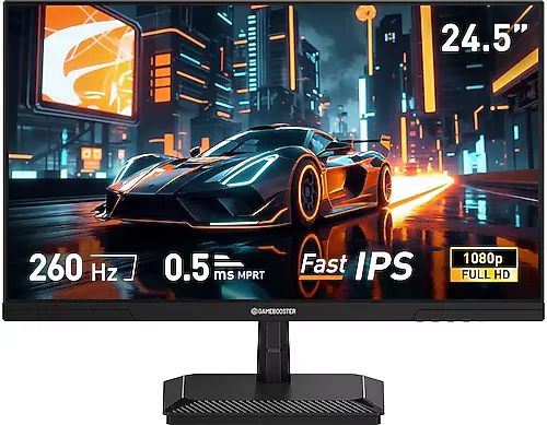 GameBooster GB-25F260FF 24.5" 0.5 ms Full HD IPS 260 Hz Oyuncu Monitörü