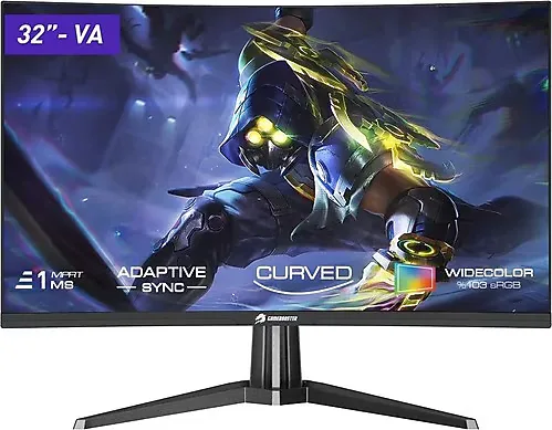 GameBooster GB-3218CF 32" 1 ms Full HD Curved 180 Hz Oyuncu Monitörü