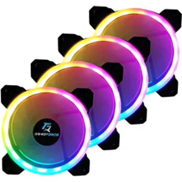 Gameforce DualRing A-Rgb 4x120mm 4'lü Kasa Fanı
