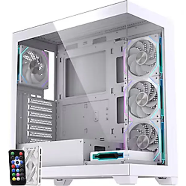 Gameline Elıte 5x Rgb Fan Kumandalı USB 3.0 Atx Gaming Bilgisayar Kasası Beyaz