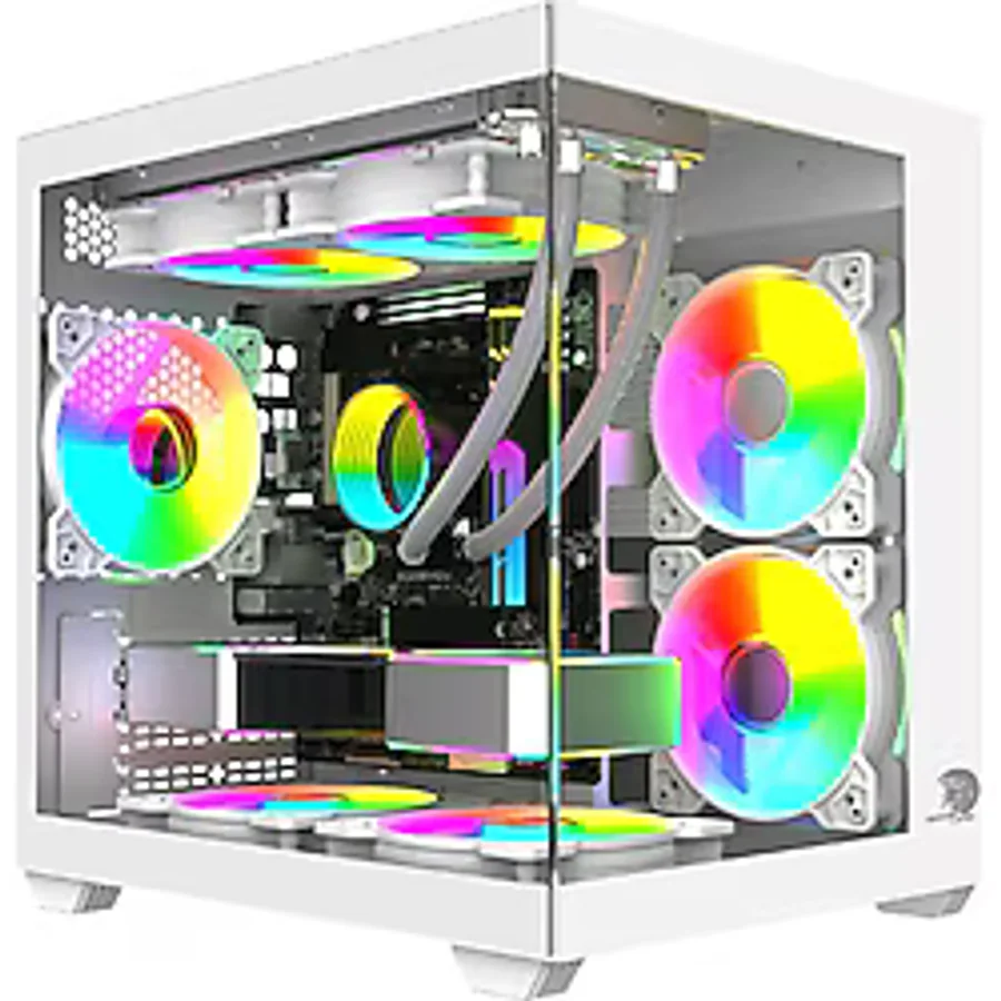 Gameline Hıper V2 3x Rgb Fanlı USB 3.0 Gaming Bilgisayar Kasası Beyaz