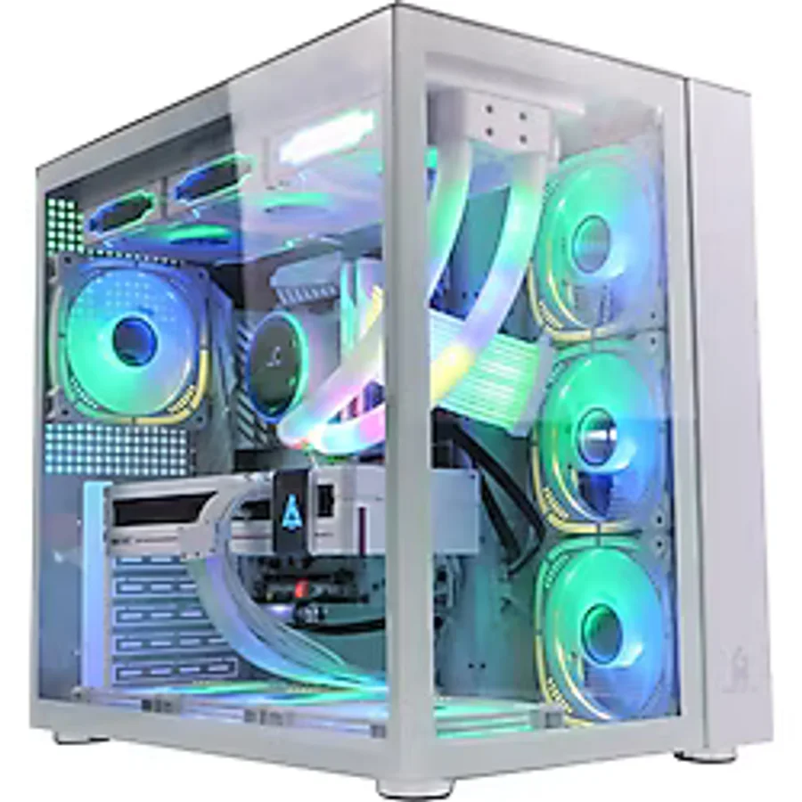 Gamemaster Game Master F-7 Beyaz 7 Rgb Fanli Atx Oyuncu Bilgisayar Kasasi
