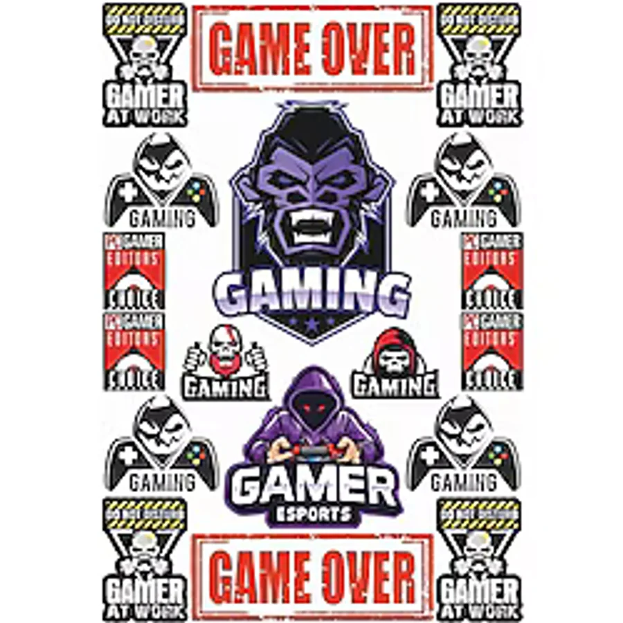 Gamer Sticker Seti