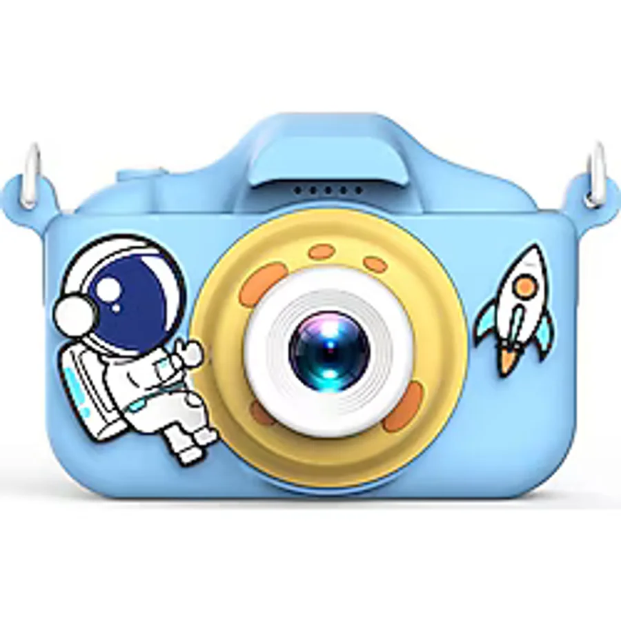 Gamon Dijital Çocuk Fotoğraf Makinesi Astronot HY-X10 Panda HY-X15 - Yeşil