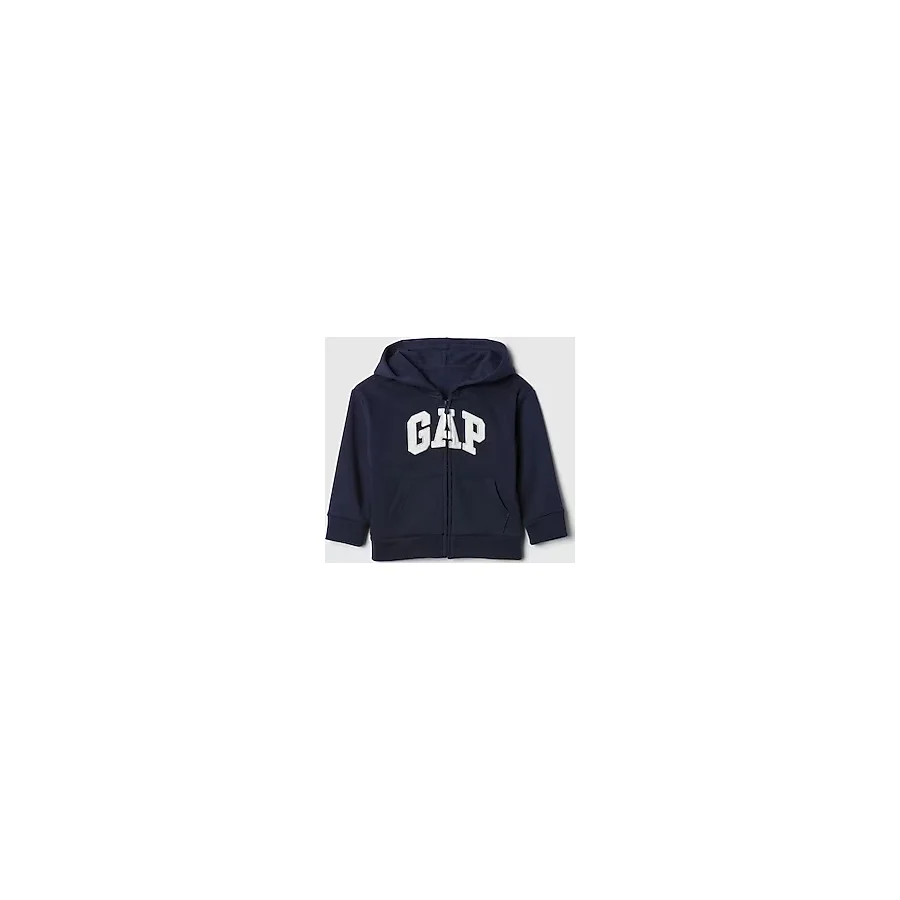GAP Erkek Bebek Relaxed Fermuarlı Kapüşonlu Sweatshirt