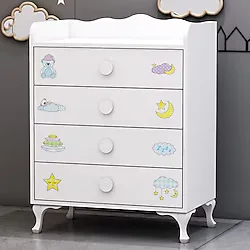 Garaj Home Şifonyer Uykucu 4 Çekmeceli