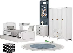 Garaj Home Yaren 4 Kapaklı Genç Odası Takımı
