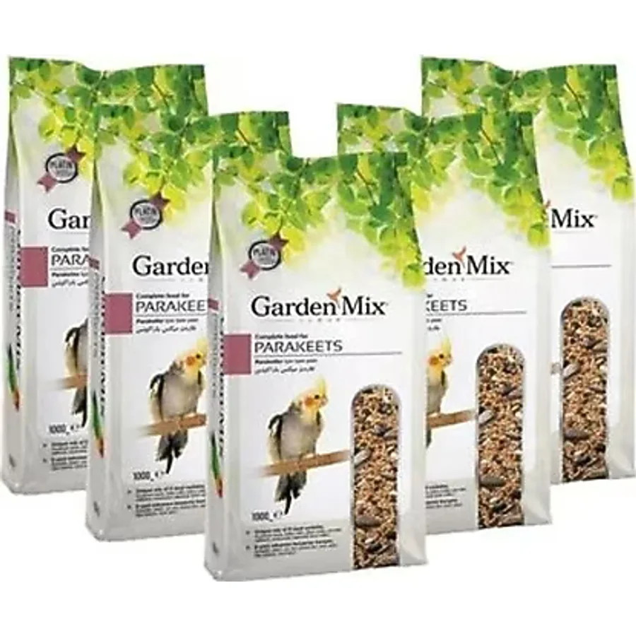 Garden Mix Platin Platin Paraket Yemi 1 KG x 5adet
