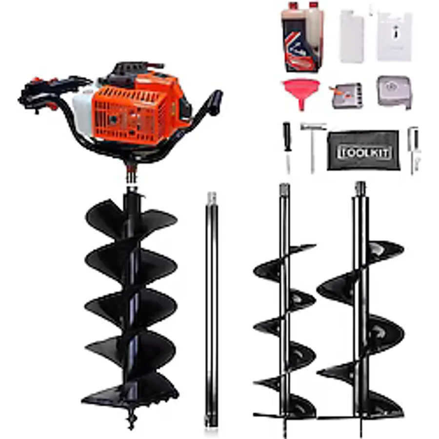 Garden Pro GP630 3.1 Hp Toprak Burgu Makinesi Seti