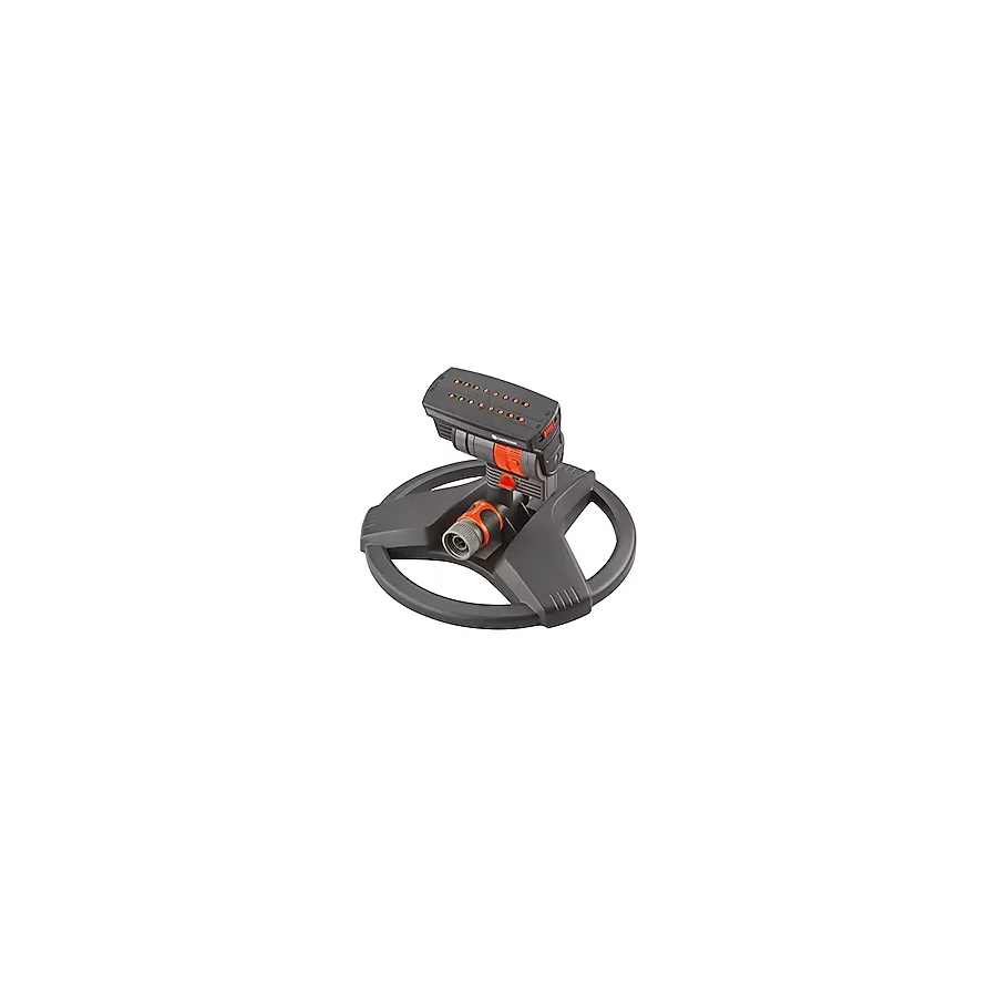 GARDENA 84-BZMX ZoomMaxx - 2400 Ft2, Esnek, Sızdırmaz ve Hassas Sulama için Ağırlıklı Tabanda Tamamen Ayarlanabilir Fıskiye, Her Hortum Markasıyla Uyumlu, Almanya'da Üretilmiştir