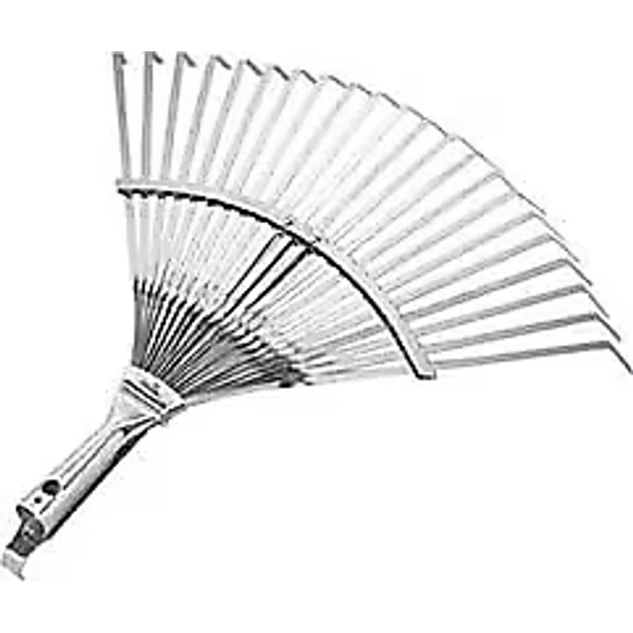 Gardener 10733 Ahşap Saplı, Ayarlı Metal Çim ve Yaprak Toplama Tırmığı