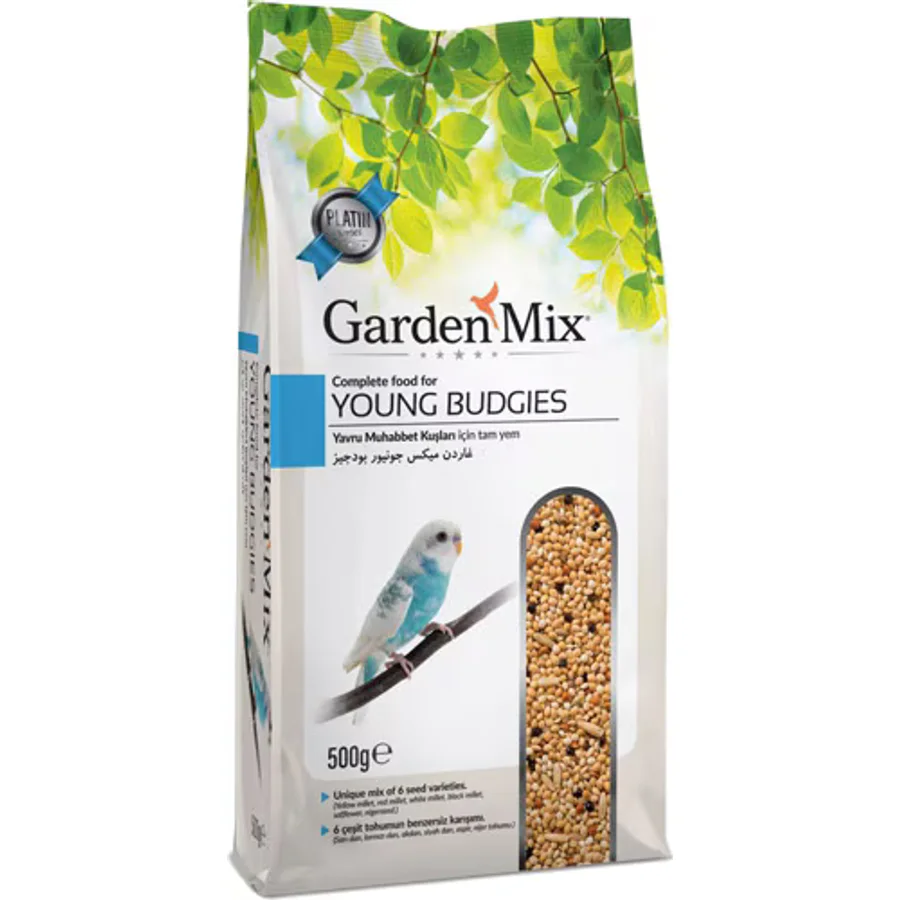 Gardenmix Platin 500 gr Yavru Muhabbet Kuşu Yemi