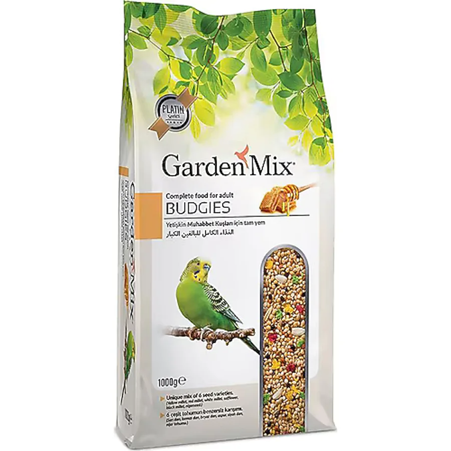 Gardenmix Platin Ballı 1 kg Muhabbet Kuşu Yemi