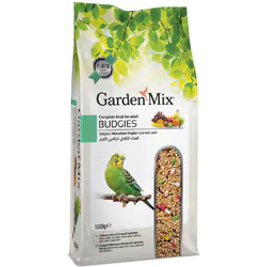 Gardenmix Platin Meyveli 1 kg Muhabbet Kuşu Yemi