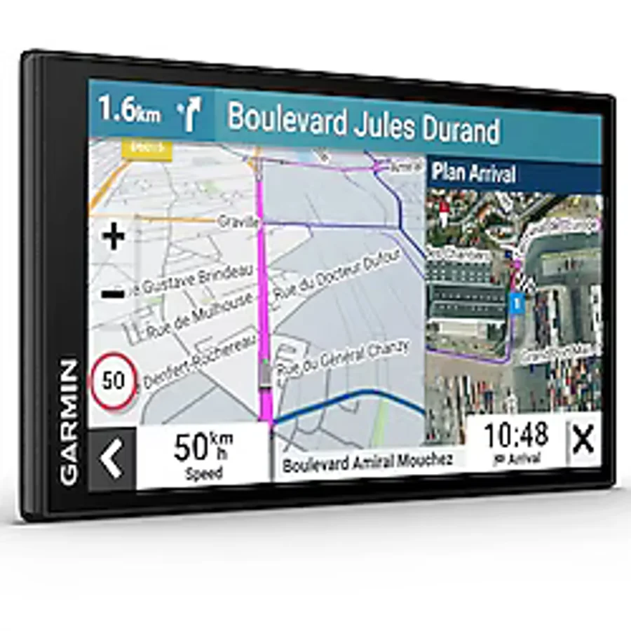 Garmin Dezl Lgv 610 Eu - Renkli Ekranlı Kamyon Navigasyon Cihazı, Önceden Yüklenmiş Ab Haritaları (46 Ülke), Araca Özel Yönlendirme, Uydu Görüntüleri ile Gerçek Zamanlı Hizmetler ve Varış Noktaları