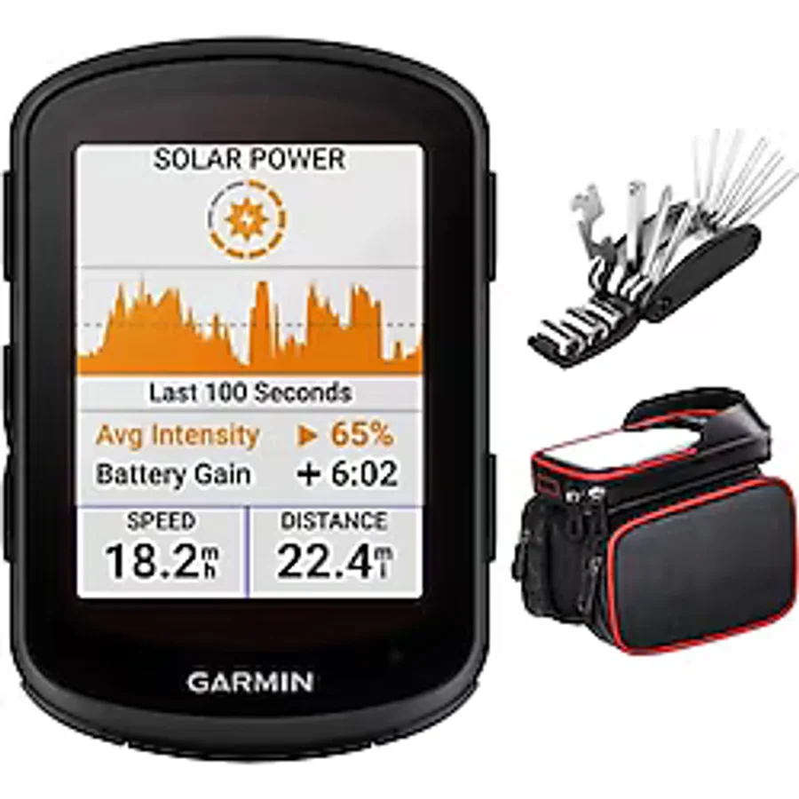 Garmin Edge 840 Solar 16'sı 1 Arada Bisiklet Yol Bilgisayarı