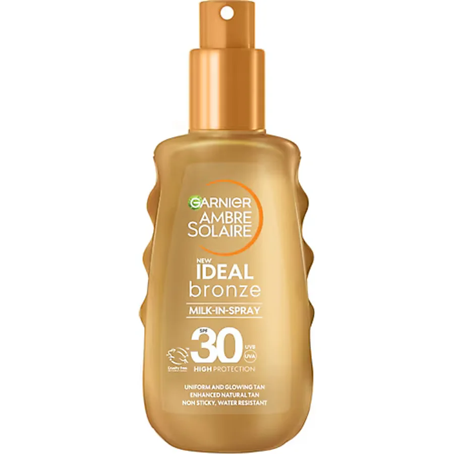 Garnier Ambre Solaire İdeal Bronzluk 150 ml 30 Faktör Koruyucu Güneş Sütü