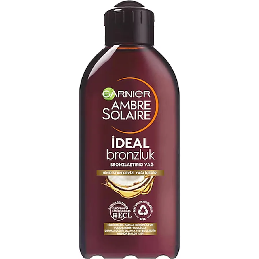 Garnier Ambre Solaire İdeal Bronzluk 200 ml Bronzlaştırıcı Yağ