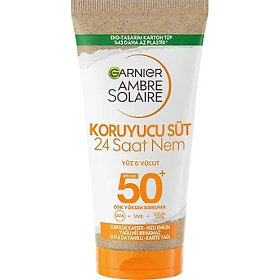 Garnier Ambre Solaire Kuruma Karşıtı Koruyucu Süt SPF50+ 50 ML