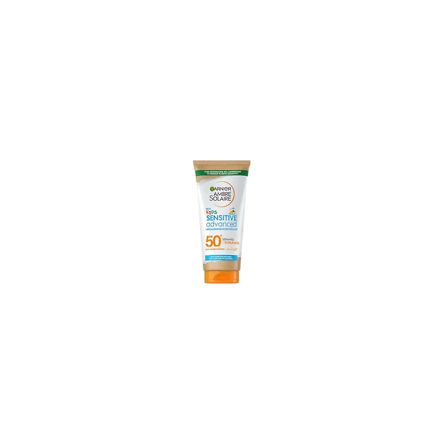 Garnier Ambre Solaire Sensitive Advanced 175 ml 50 Faktör Çocuk Güneş Sütü