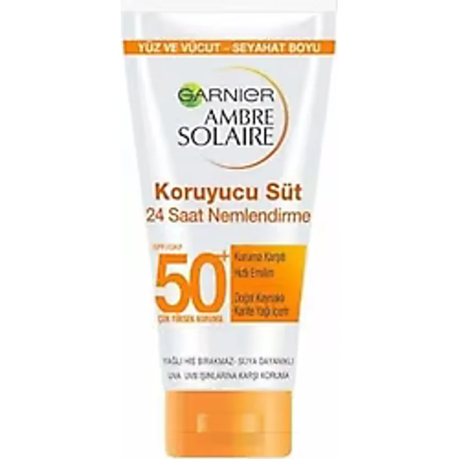 Garnier Ambre Solaire Seyahat Boy Güneş Koruyucu Süt Spf 50+ 50 ml