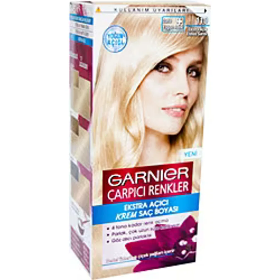 Garnier Çarpıcı Renkler 110 Ekstra Açık Elmas Sarısı Saç Boyası