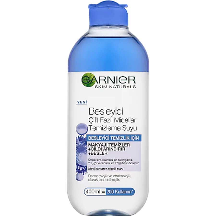 Garnier Çift Fazlı Micellar Besleyici 400 ml Makyaj Temizleme Suyu