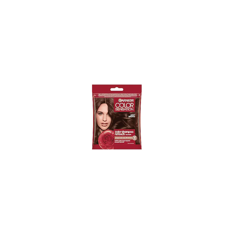 Garnier Color Shampoo Retouch 5.0 Light Brown Saç Boyası