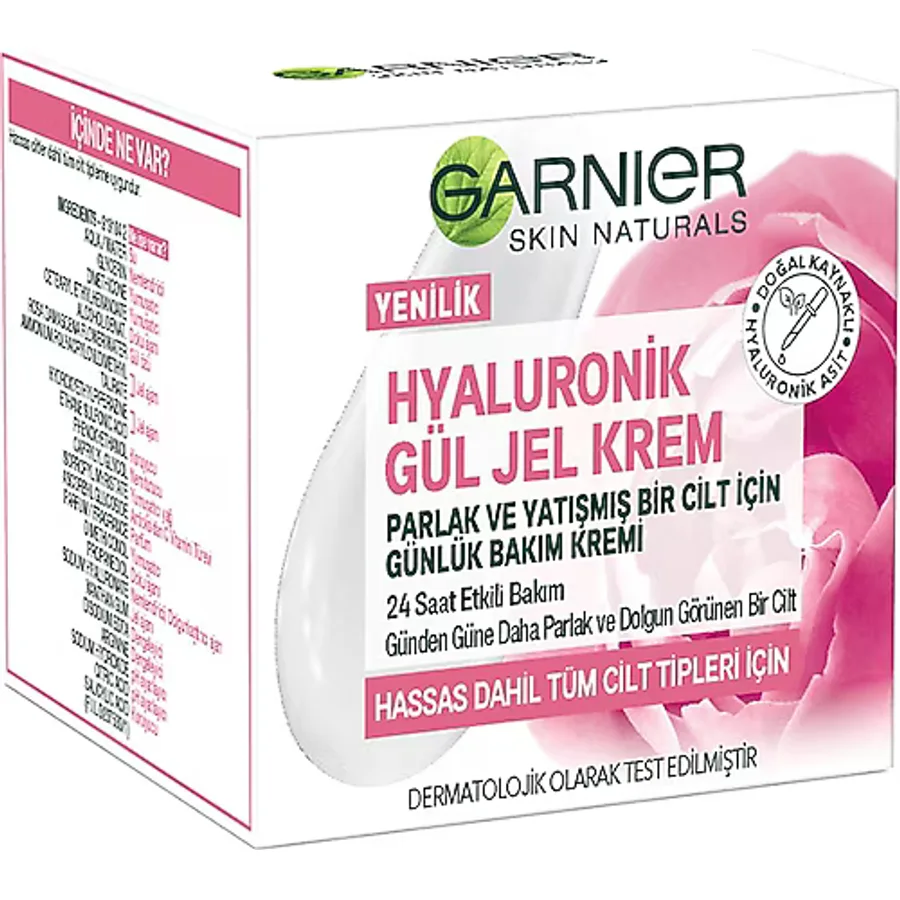 Garnier Hyaluronik Gül Jel Günlük Bakım Kremi 50 ml