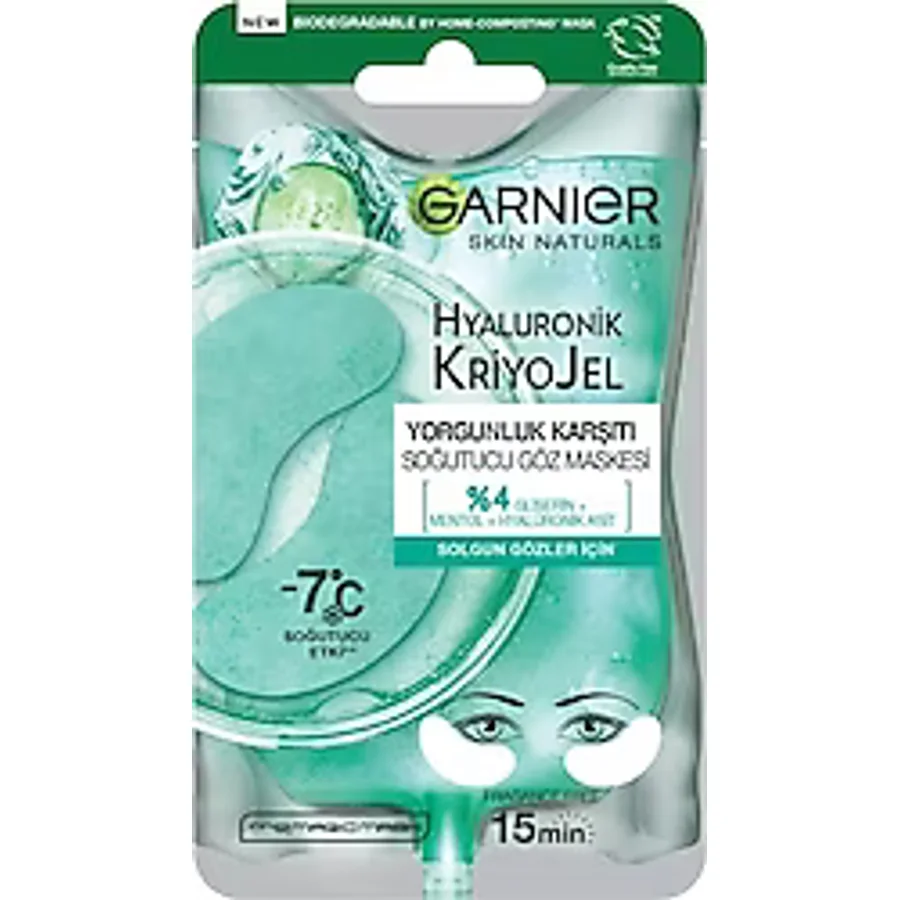 Garnier Hyaluronik Kriyojel Yorgunluk Karşıtı Soğutucu Göz Maskesi