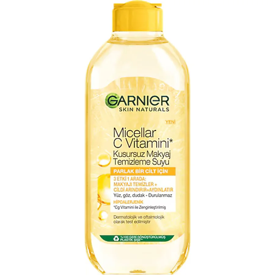 Garnier Micellar C Vitamini Kusursuz 400 ml Makyaj Temizleme Suyu