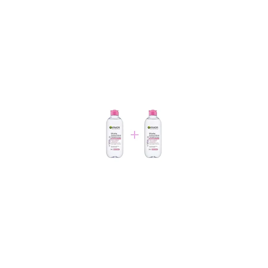 Garnier Micellar Hassas Ciltler Kusursuz 400 ml 2 Adet Makyaj Temizleme Suyu
