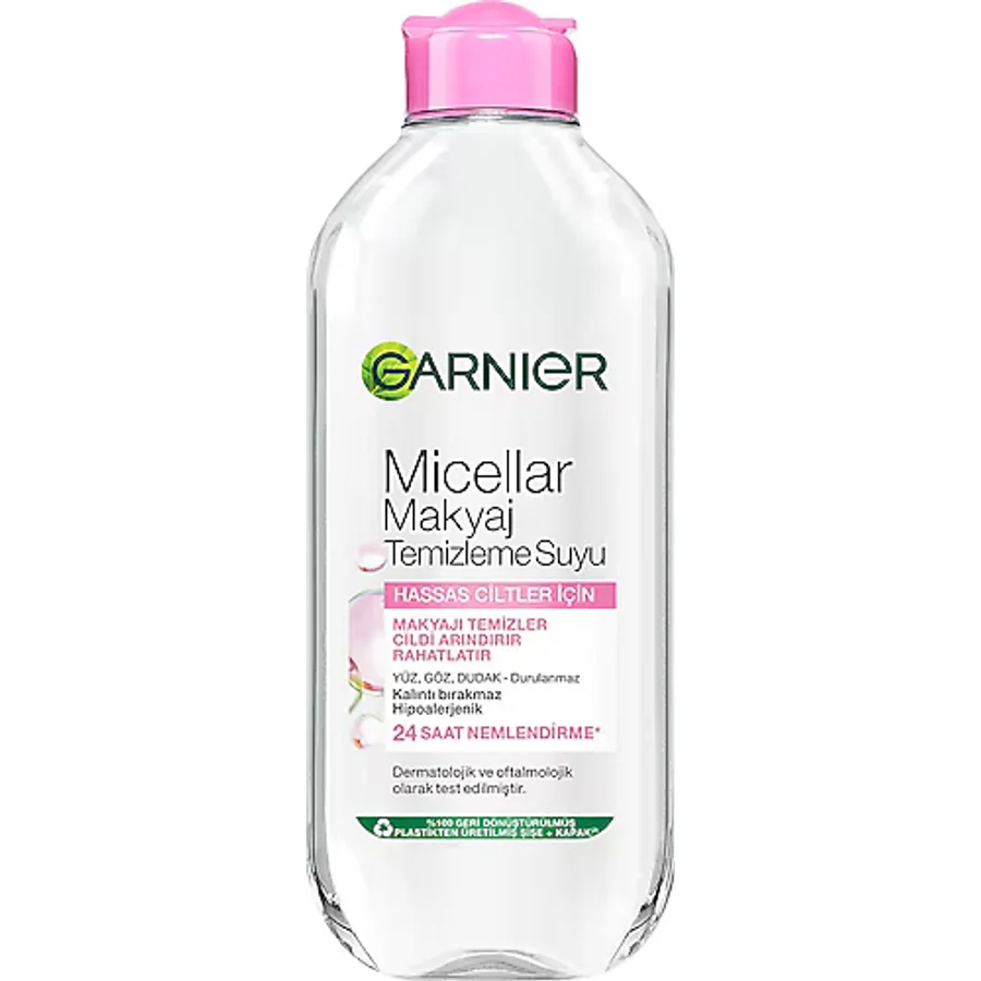 Garnier Micellar Hassas Ciltler Kusursuz 400 ml Makyaj Temizleme Suyu