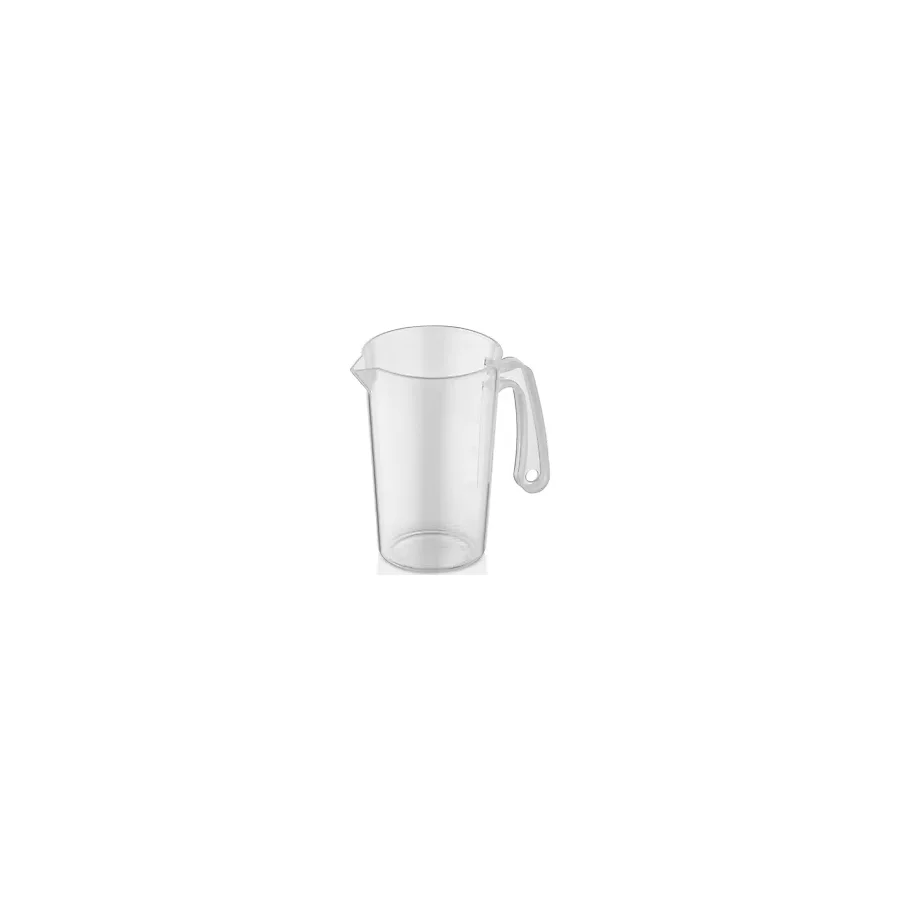 GastroPlast Kabartma Dereceli Ölçü Kabı - Beher ,karaf - Maşrapa , Ergonomik Saplı,gıda ile Temasa Uygun, Dayanıklı Plastik Ölçek Kabı (0.5 Lt / 1 Lt / 2 Lt / 3 Lt / / 5 Lt) - 500 ml