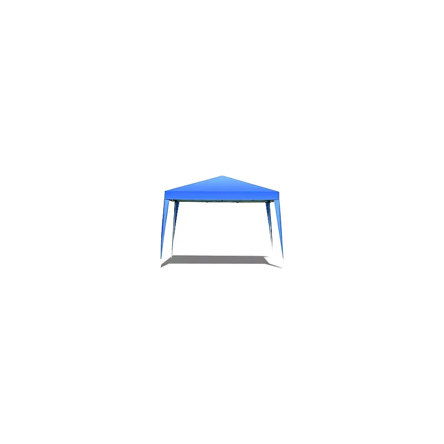 Gazebo Çardak Bahçe Kamelyası Gölgelik 300 x 300 Cm Tente Mavi