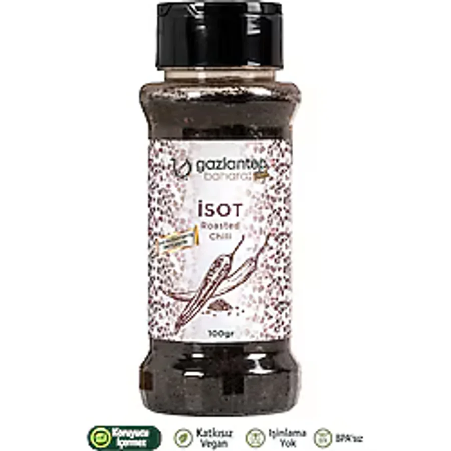 Gaziantep Baharat İsot 100gr - Doğal Ve Taze Baharat (GAZİANTEP ÜRETİMİ)