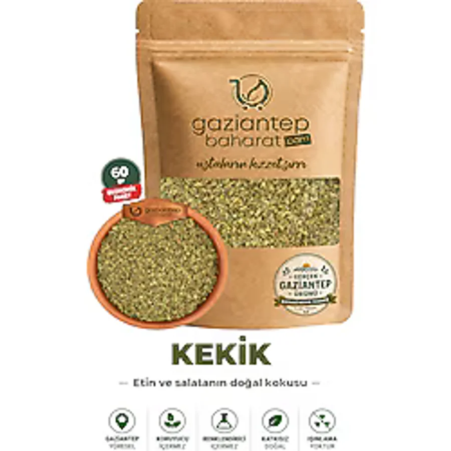 Gaziantep Baharat Kekik 60 gr - Kekik Lüx, Yöresel Ve Doğal, Zengin Aroma
