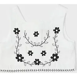 GB Baby Bg Store Kız Bebek Beyaz Bluz - 18 Ay
