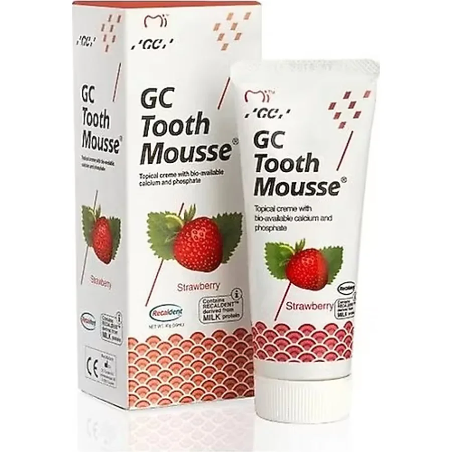 GC Tooth Mousse Çilekli 40 gr Diş Minesi Koruyucu Krem