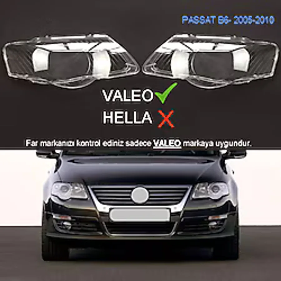 GCP German Car Parts Passat B6 Far Camı SOL-SAĞ TAKIM - Passat B6 Far Cam Seti