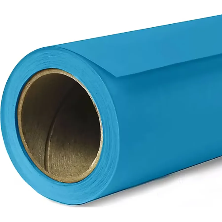 GDX 2.70x11 Metre Kağıt Sonsuz Fon Turkuaz 180g Yüksek Yoğunluklu Profesyonel Stüdyo Fonu