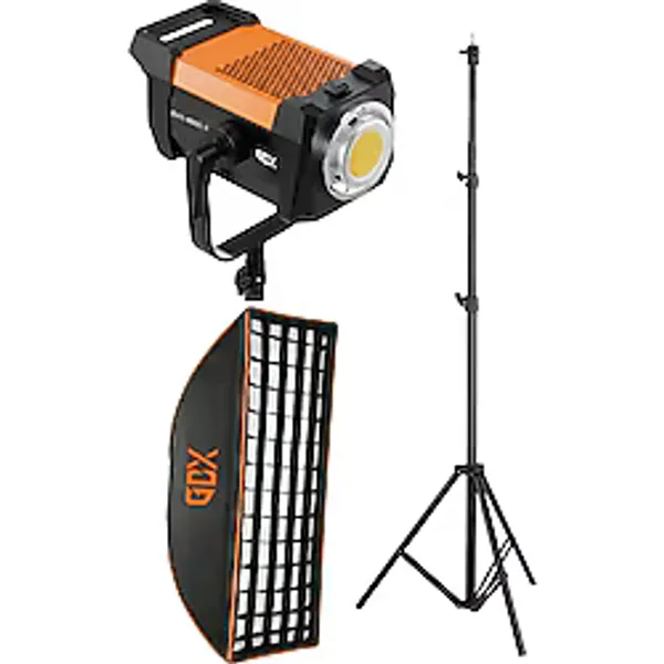 GDX EXC-600C II Bi-Color COB Video LED Tekli Işık Seti
