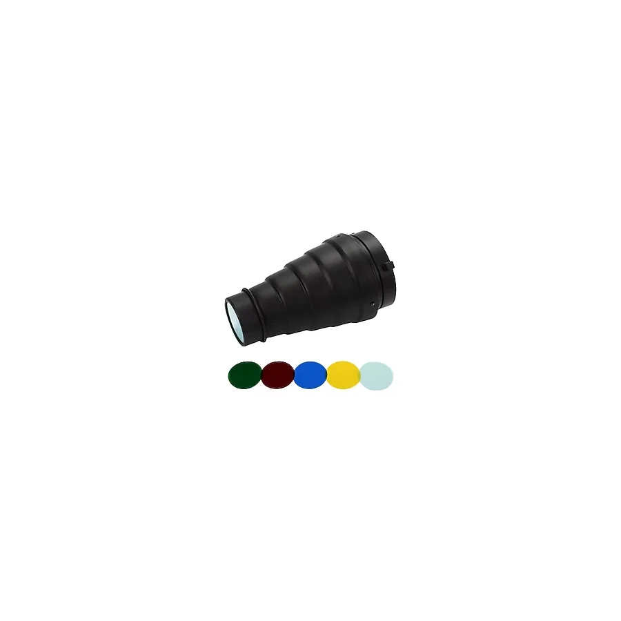 Gdx SN-01 120mm Çaplı Petekli Snoot Bowens Adaptörlü Stüdyo Flaş Aksesuarı