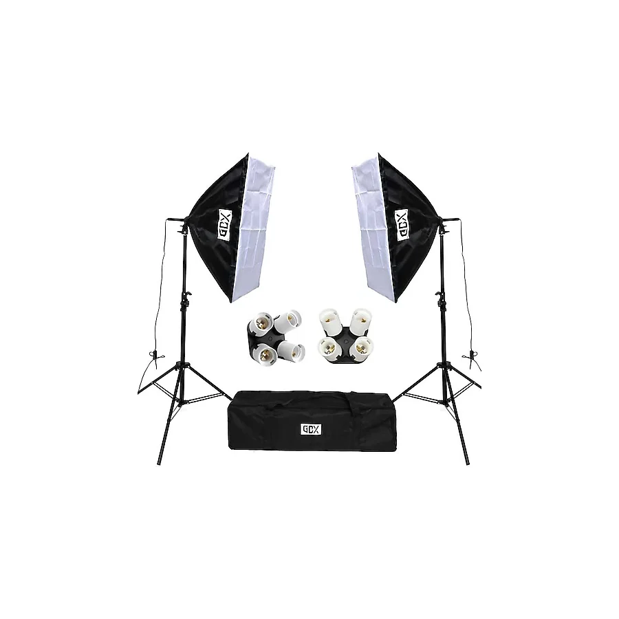 GDX TLB-4 Pro Light 50x70 cm Softbox Seti