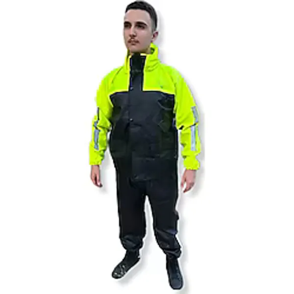 Geborgenheit Cepli Motorcu Motosiklet Yağmurluk Yeşil