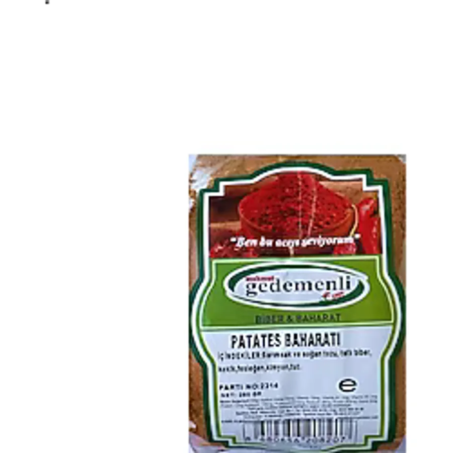 GEDEMENLİ Cips Ve Patates Baharatı 250 gr